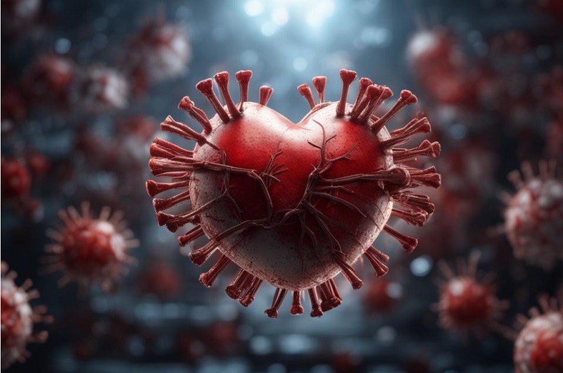 Вирусные инфекции создают ранний риск для сердца